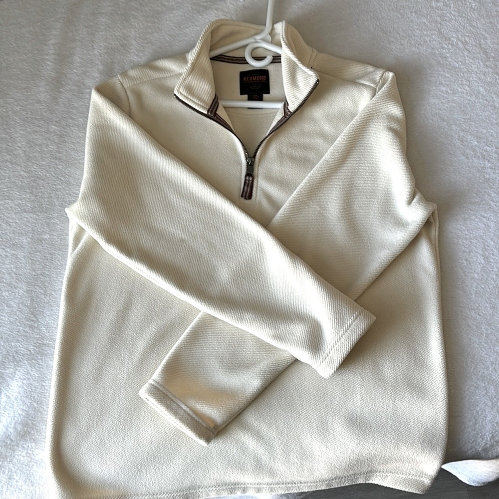 Cream Quarter Zip